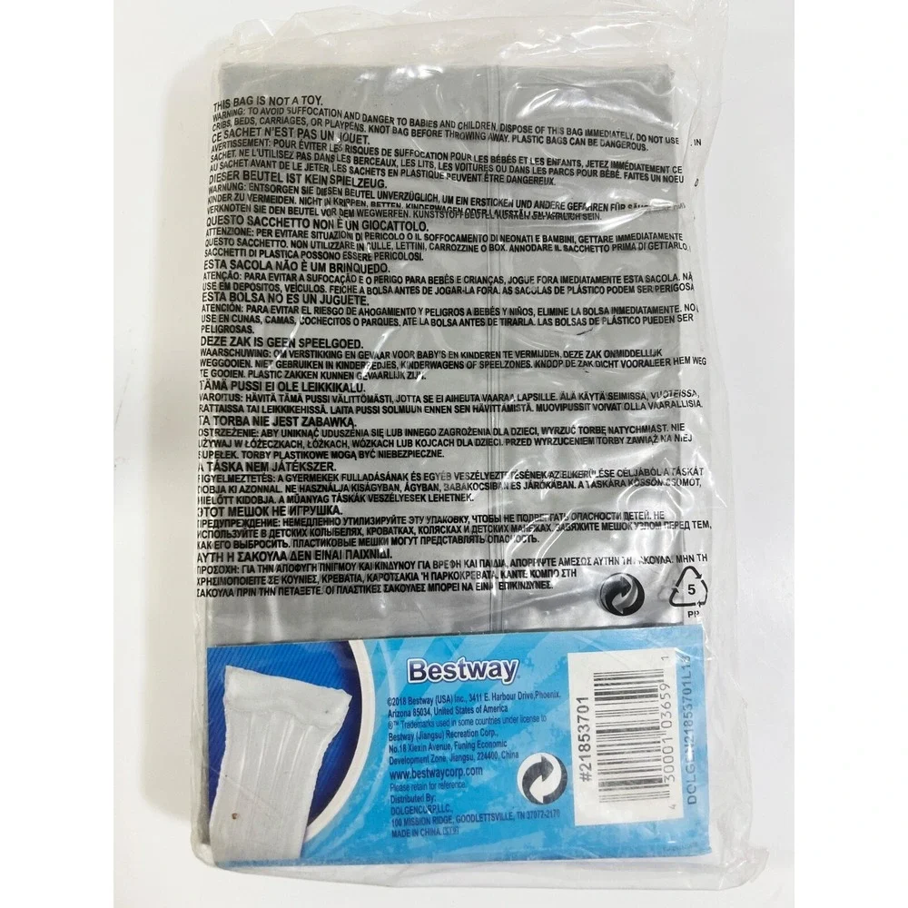H2O GO Bestway Deluxe Comfort Mat Float Gray‎ 64.6